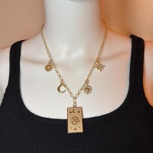 🌅⏳Golden Hour Charm Necklace ⏳🌅